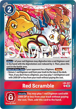 Red Scramble (LM-027)