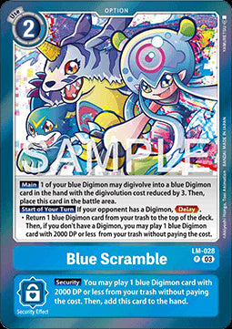 Blue Scramble (LM-028) - Special Limited Set (Promo) [SLM-028]