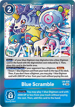 Blue Scramble (LM-028)