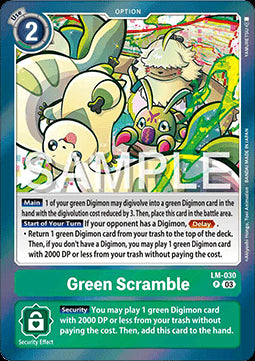 Green Scramble (LM-030) - Special Limited Set (Promo) [SLM-030]