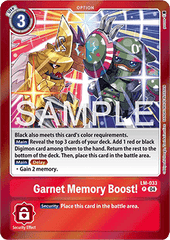 Garnet Memory Boost! (LM-033)