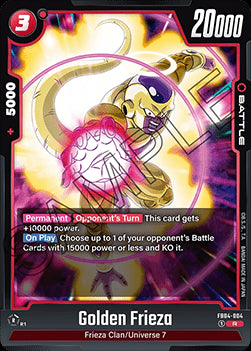 Golden Frieza (FB04-004) - Ultra Limit [Fusion World] (Rare) [FB04-004]