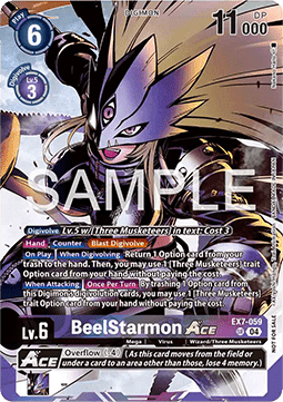 BeelStarmon Ace (EX7-059)