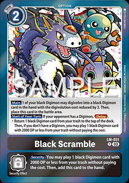 Black Scramble (LM-031) - Special Limited Set (Promo) [SLM-031]