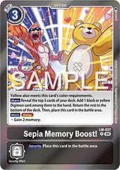 Sepia Memory Boost! (LM-037)