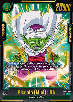 Piccolo (Mini) : DA (FB04-067)  (V.2 - Rare) - Ultra Limit [Fusion World] (Rare) [FB04-067]