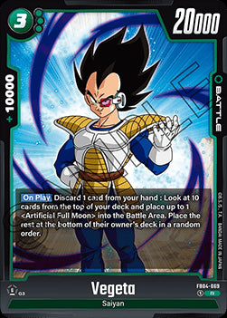 Vegeta (FB04-069) - Ultra Limit [Fusion World] (Rare) [FB04-069]