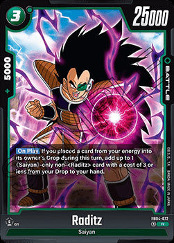 Raditz (FB04-072) - Ultra Limit [Fusion World] (Rare) [FB04-072]