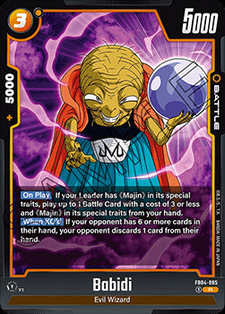 Babidi (FB04-085) - Ultra Limit [Fusion World] (Rare) [FB04-085]