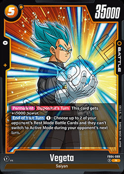 Vegeta (FB04-089) - Ultra Limit [Fusion World] (Rare) [FB04-089]