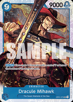 Dracule Mihawk (OP01-070) (V.1) - The Best (Super Rare) [PRB01-OP01-070]