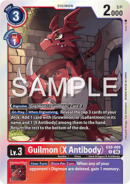 Guilmon (X Antibody) (EX8-009) (V.1)