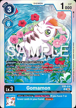 Gomamon (EX8-018) - Chain of Liberation (Rare) [EX-08-018]