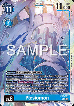 Plesiomon (EX8-027) - Chain of Liberation (Rare) [EX-08-027]