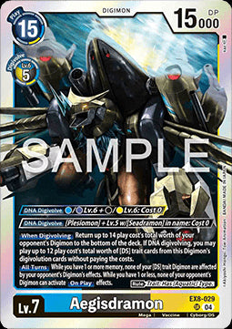 Aegisdramon (EX8-029) (V.1) - Chain of Liberation (Super Rare) [EX-08-029]