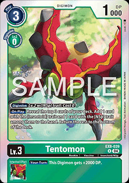 Tentomon (EX8-039) - Chain of Liberation (Rare) [EX-08-039]