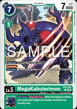 MegaKabuterimon (EX8-042) (V.1) - Chain of Liberation (Uncommon) [EX-08-042]