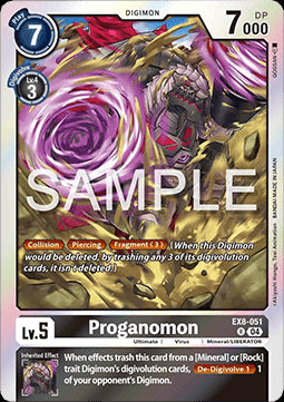 Proganomon (EX8-051) - Chain of Liberation (Rare) [EX-08-051]