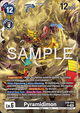 Pyramidimon (EX8-055) (V.1) - Chain of Liberation (Super Rare) [EX-08-055]