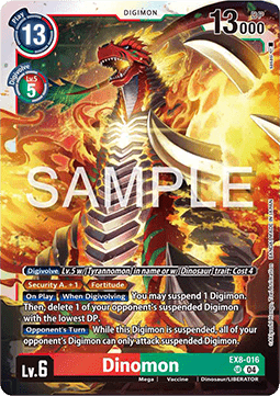 Dinomon (EX8-016) (V.1)
