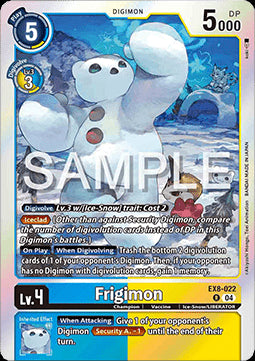 Frigimon (EX8-022) - Chain of Liberation (Rare) [EX-08-022]
