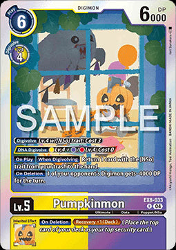 Pumpkinmon (EX8-033) - Chain of Liberation (Rare) [EX-08-033]