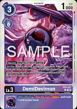 DemiDevimon (EX8-057) - Chain of Liberation (Rare) [EX-08-057]