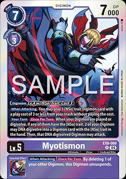 Myotismon (EX8-060) - Chain of Liberation (Rare) [EX-08-060]
