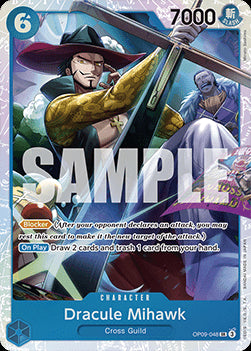 Dracule Mihawk (OP09-048) (V.1) - Emperors in the New World (Super Rare) [OP09-048]