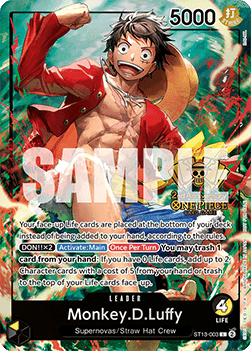Monkey.D.Luffy (ST13-003) - Unnumbered Promos (Leader) [UP-ST13-003]