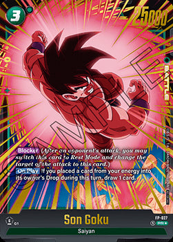 Son Goku ​ (FP-027)  (V.2 - Promo) - Promos [Fusion World] (Promo) [FWP-027]
