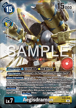 Aegisdramon (EX8-029) (V.2) - Chain of Liberation (Alternative Art) [EX-08-029]