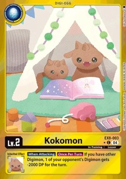 Kokomon (EX8-003) (V.2) - Chain of Liberation (Alternative Art) [EX-08-003]