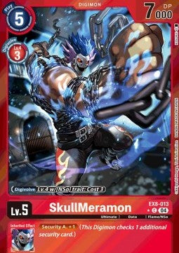SkullMeramon (EX8-013) (V.2) - Chain of Liberation (Alternative Art) [EX-08-013]