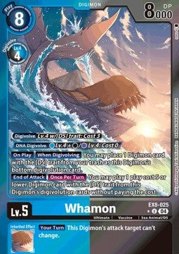 Whamon (EX8-025) (V.2) - Chain of Liberation (Alternative Art) [EX-08-025]