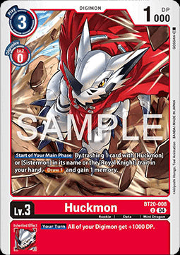 Huckmon (BT20-008) - Special Booster Ver 2.5 (Uncommon) [SB2.5-008]