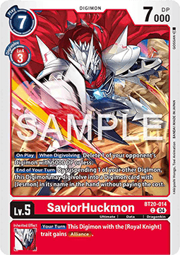 SaviorHuckmon (BT20-014) - Special Booster Ver 2.5 (Common) [SB2.5-014]