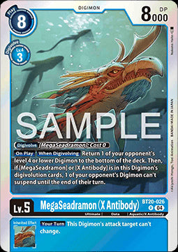 MegaSeadramon (X Antibody) (BT20-026) - Special Booster Ver 2.5 (Rare) [SB2.5-026]