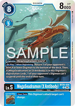 MegaSeadramon (X Antibody) (BT20-026)