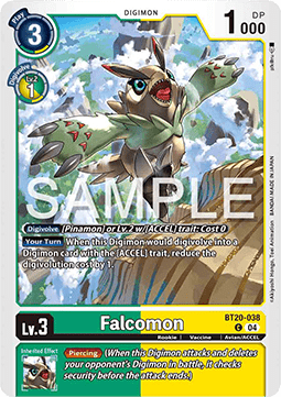 Falcomon (BT20-038) - Special Booster Ver 2.5 (Common) [SB2.5-038]