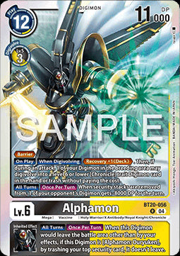Alphamon (BT20-056) - Special Booster Ver 2.5 (Rare) [SB2.5-056]