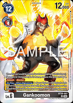 Gankoomon (BT20-057) - Special Booster Ver 2.5 (Rare) [SB2.5-057]