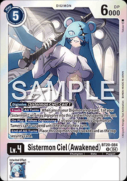 Sistermon Ciel (Awakened) (BT20-084) - Special Booster Ver 2.5 (Rare) [SB2.5-084]