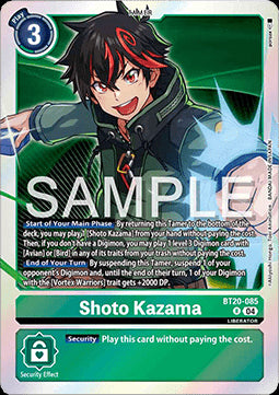 Shoto Kazama (BT20-085) (V.1) - Special Booster Ver 2.5 (Rare) [SB2.5-085]
