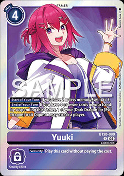 Yuuki (BT20-090) - Special Booster Ver 2.5 (Rare) [SB2.5-090]