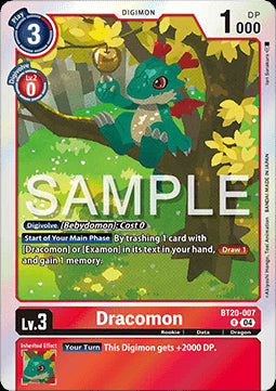 Dracomon (BT20-007) - Special Booster Ver 2.5 (Rare) [SB2.5-007]
