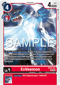 ExVeemon (BT20-011) - Special Booster Ver 2.5 (Common) [SB2.5-011]