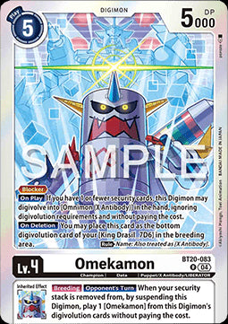 Omekamon (BT20-083) - Special Booster Ver 2.5 (Rare) [SB2.5-083]
