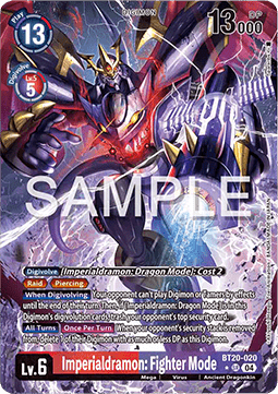 Imperialdramon: Fighter Mode (BT20-020) (V.2)