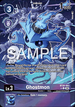 Ghostmon (BT20-063) (V.2) - Special Booster Ver 2.5 (Alternative Art) [SB2.5-063]